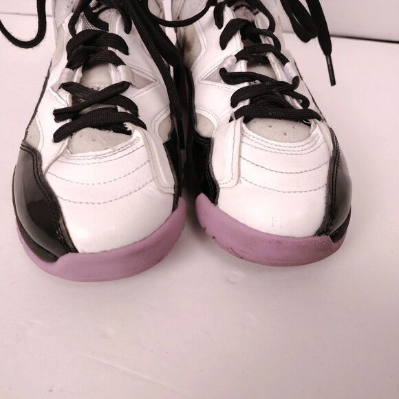 Jumpman Two Trey Air Jordan’s Size 6 Youth Purple White Black - Picture 6 of 11
